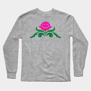 Colourful Flower Long Sleeve T-Shirt